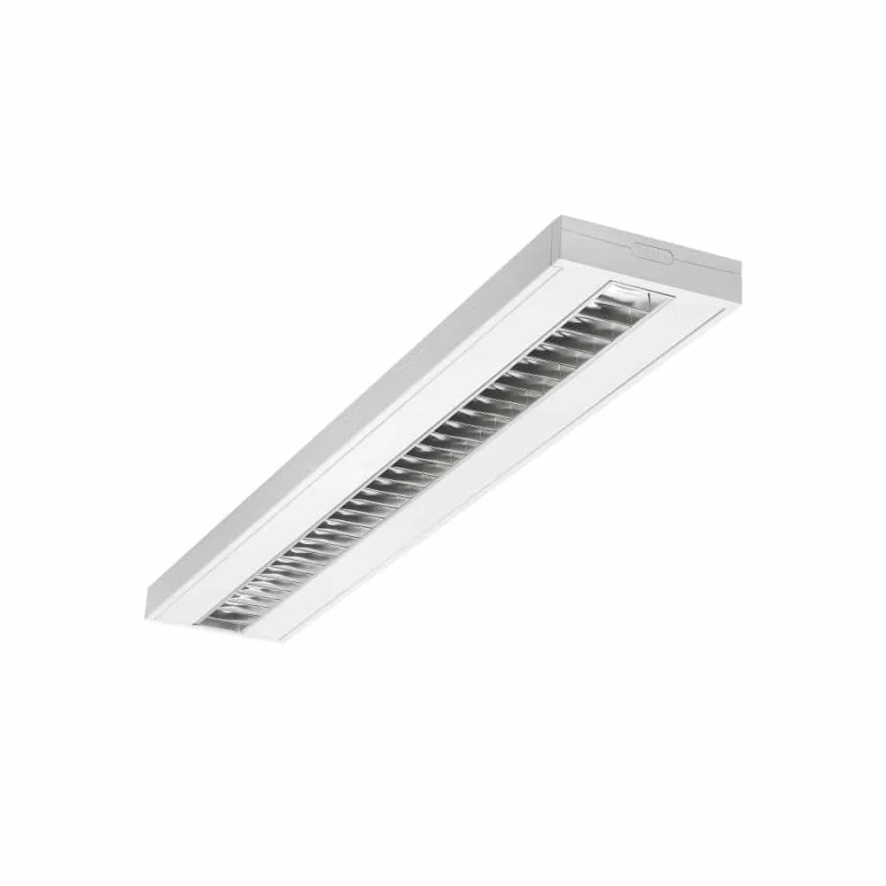 Sylvania Rana LED Surface&Suspended 1500 LO 3000K Louvre+Prismatic Dali Vit G2