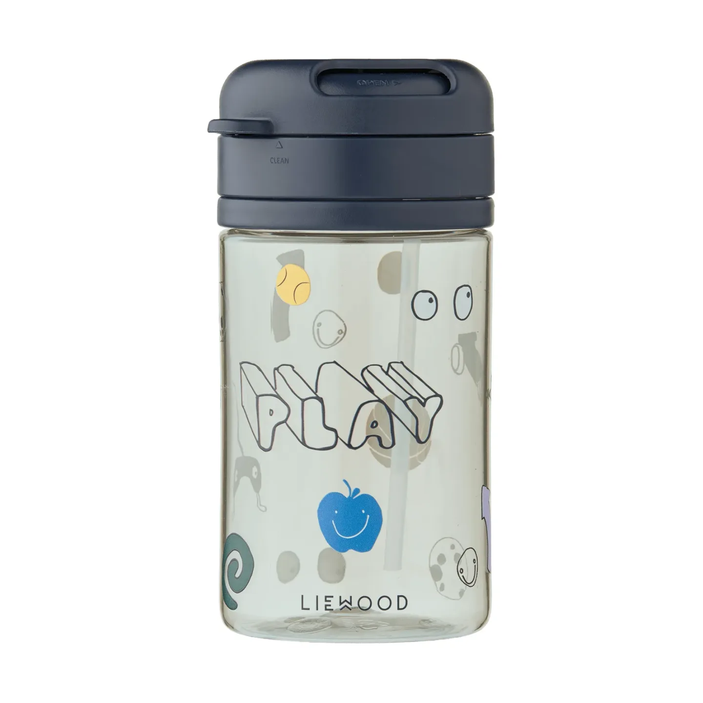 Liewood Pavia Becher mit Strohhalm Play-dusty peppermint