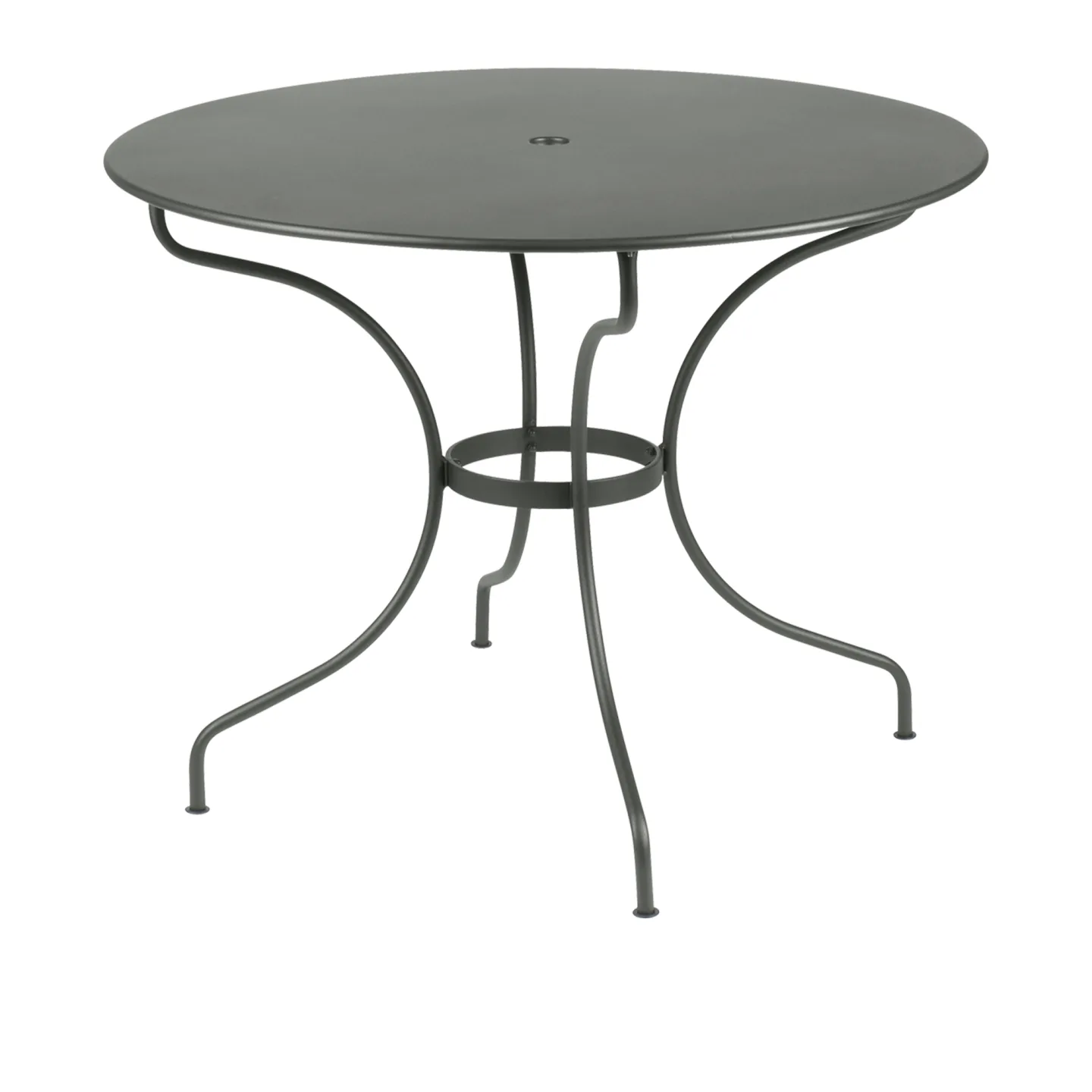 Fermob - Opéra Table Ø 96 cm, Rosemary - Matbord utomhus - Studio Fermob - Grön - Metall