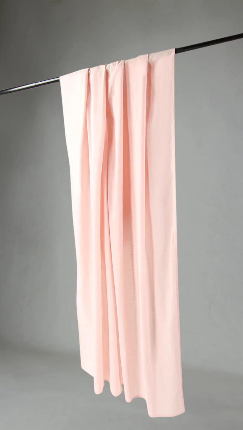 Gardiner - Bomullsgardin Adriana (rosa) (Størrelse: 140 x 250 cm)