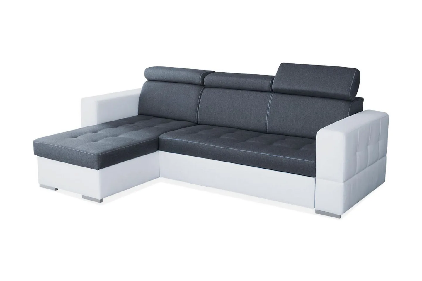 Azalea Divanbäddsoffa 265x175x101 cm - Grå