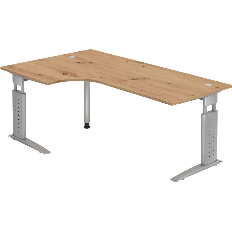 Schreibtisch Office Asteiche Holzwerkstoff B 200 T 120 cm