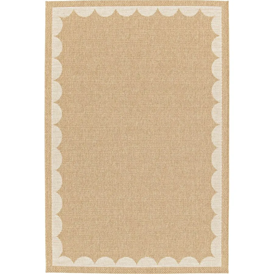Teppich Kaido natur Anderes Muster Polypropylen 80 x 150 cm