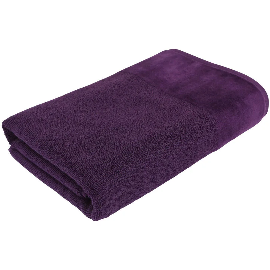 Living Home Duschtuch Softfeel Viola Baumwolle