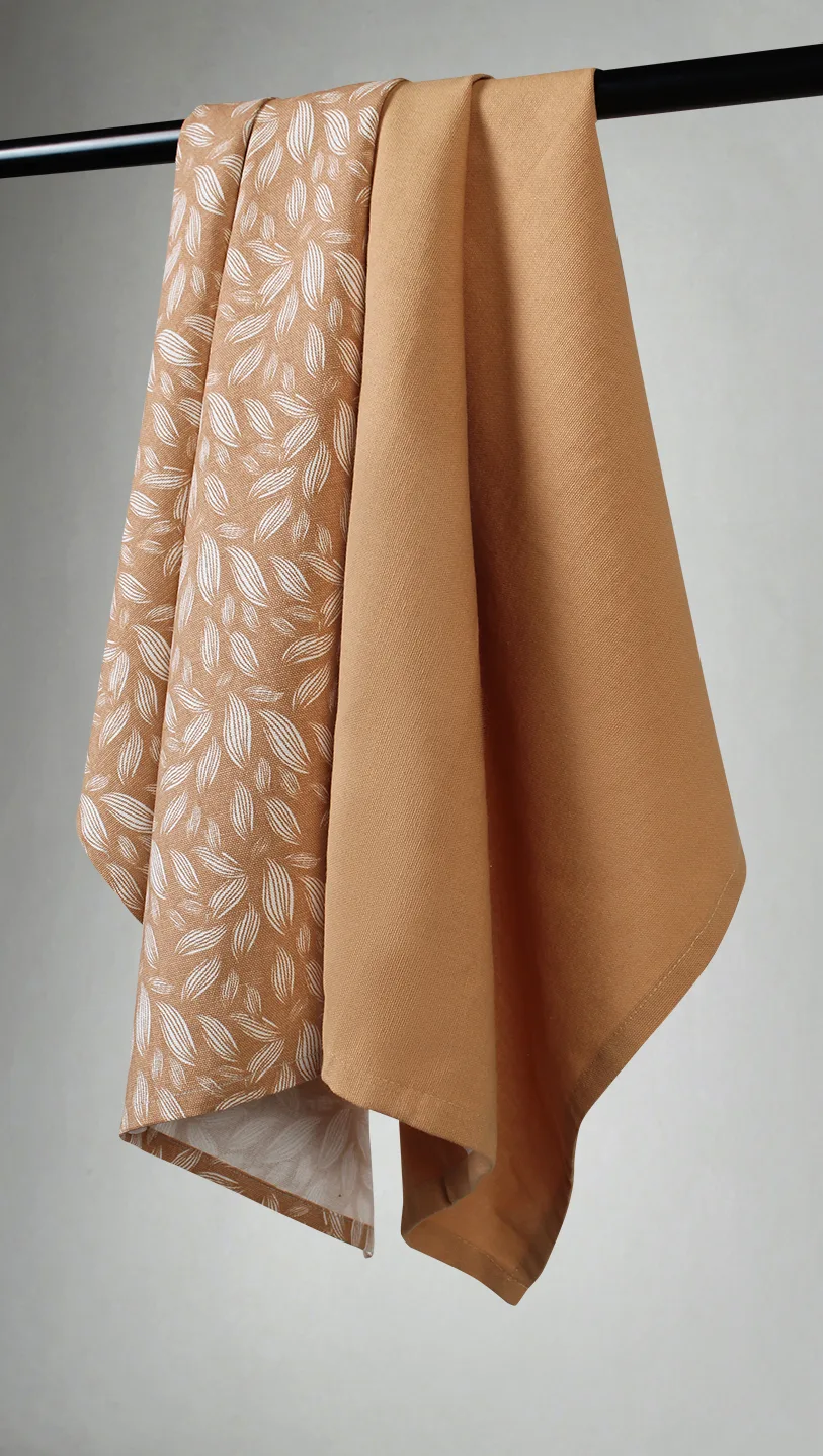 Kjøkkenhåndkle 2-pak - Satu (rosa) (Størrelse: 50 x 70)