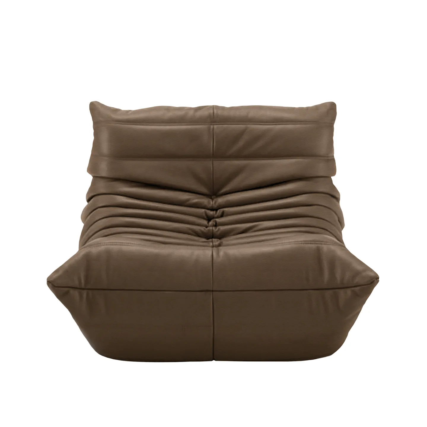 Ligne Roset - Togo Fireside Chair, Fabric Cat. S Alcantara Monkfish A965 - Fåtöljer - Michel Ducaroy