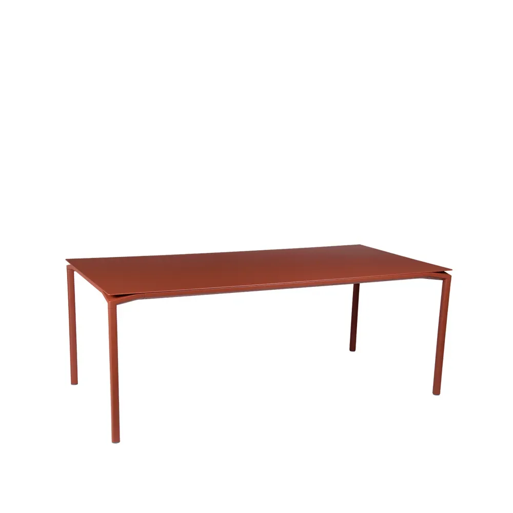 Fermob Calvi bord 195x95 cm Red ochre (röd)