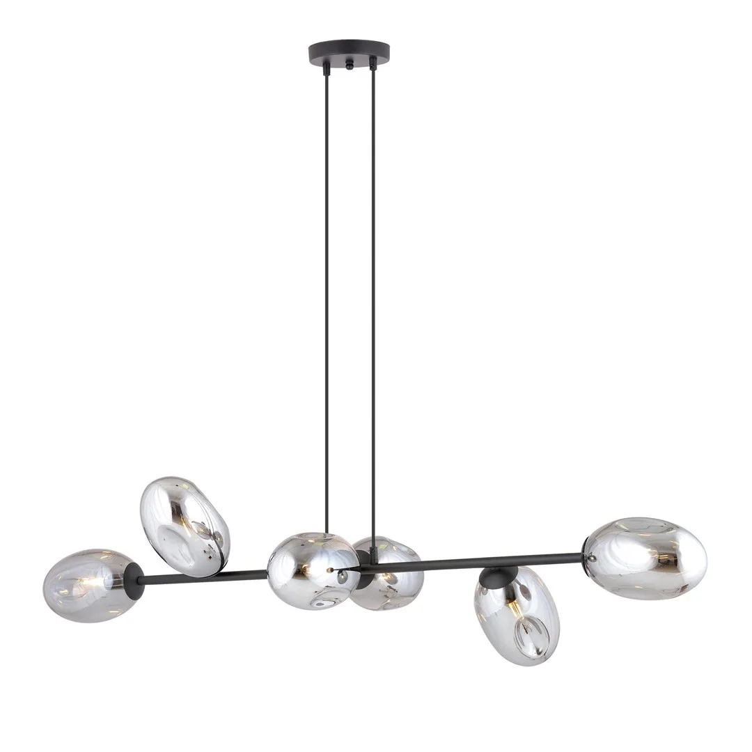 Emibig Lighting - Pandora 120cm - Taklampa - Rökfärgad