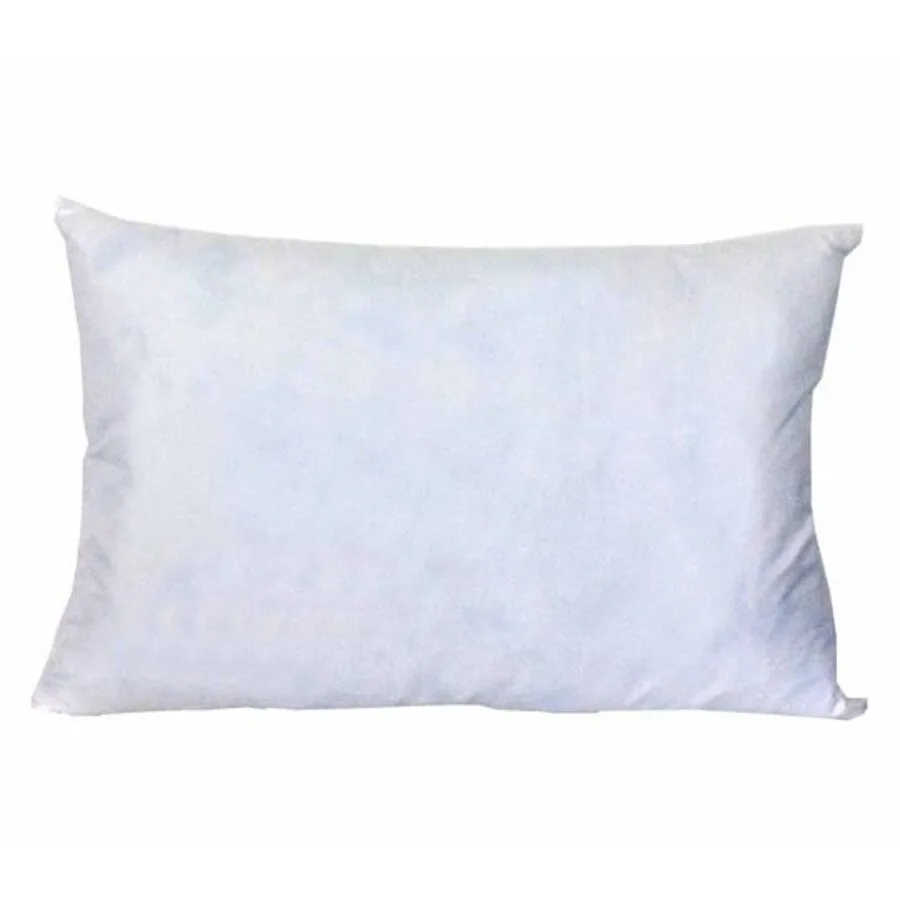 Flair Zierkissen Füllung weiss Baumwolle/Kunstfaser 40x60 cm - Farbe: white - Material: Bezug: 100% Baumwolle, Füllung: Synthetisch
