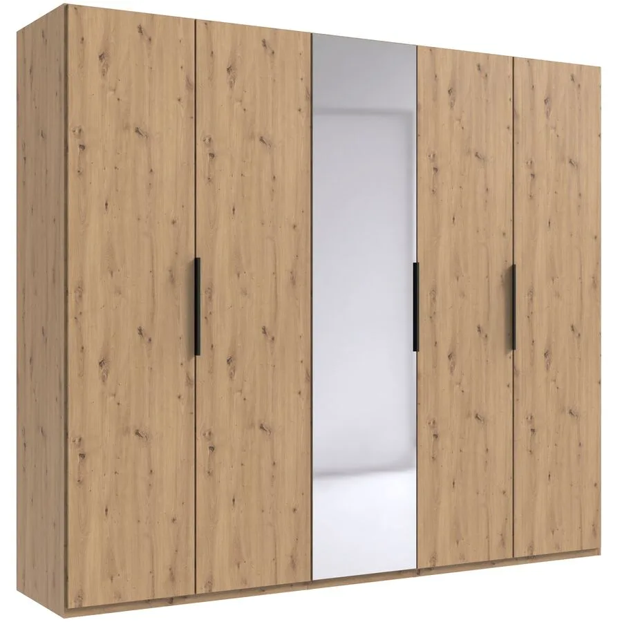 Kleiderschrank Sanko Eiche Nachbildung Holzwerkstoff B 250 cm