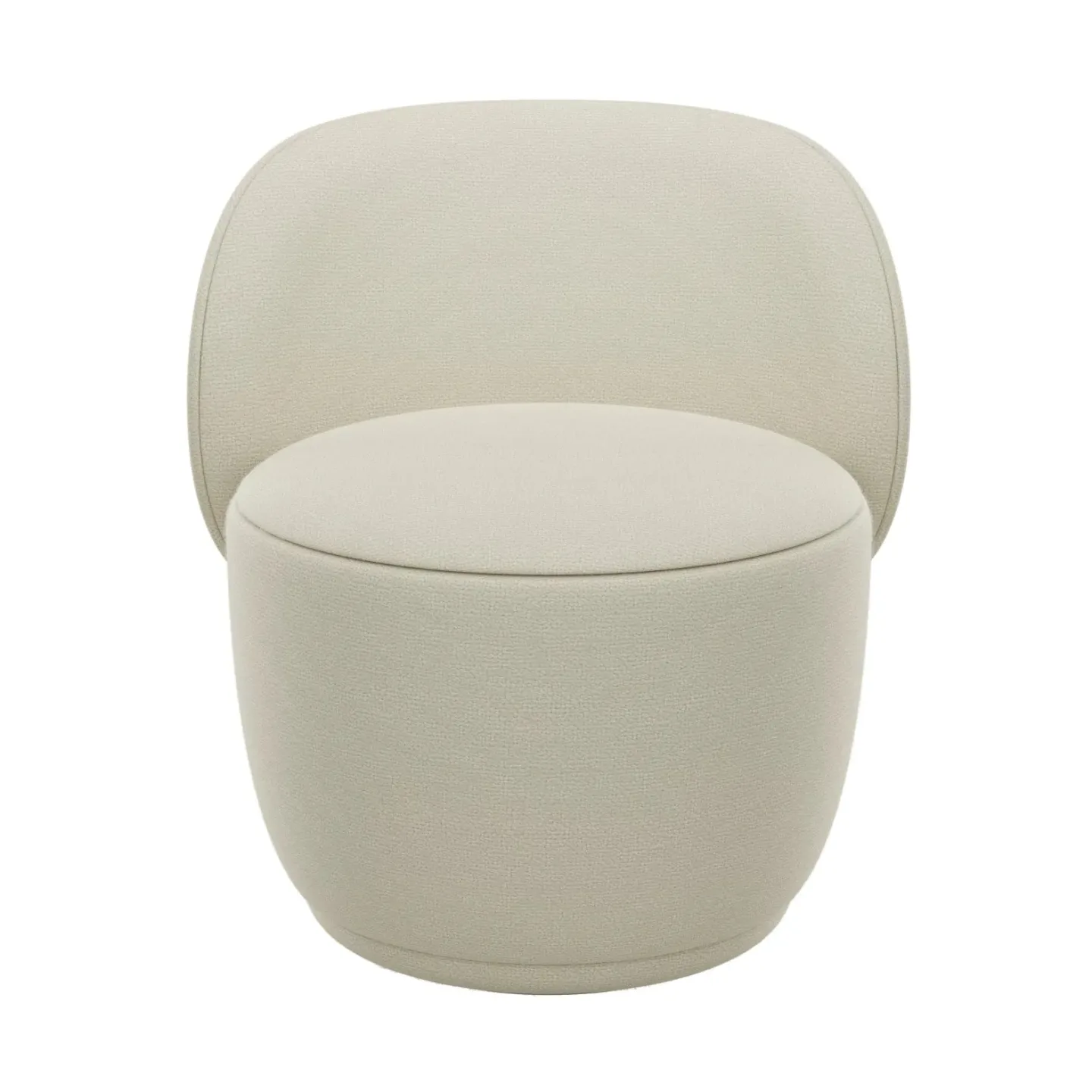 blomus Kuon fåtölj med snurrfunktion Boucla beige