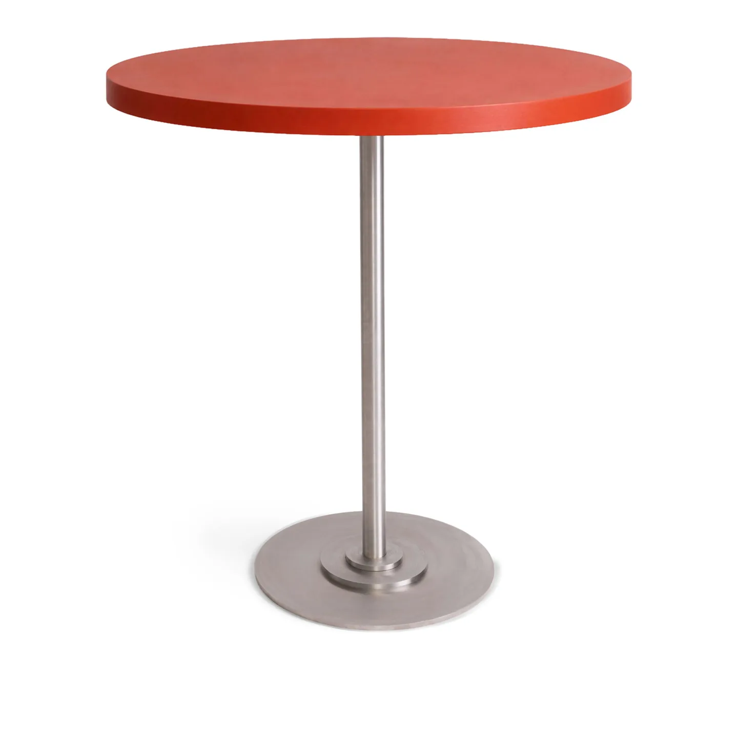Frama - Table 57 matbord 70 cm rostfritt stål / red - Matbord - Per Holland Bastrup - Röd - Metall
