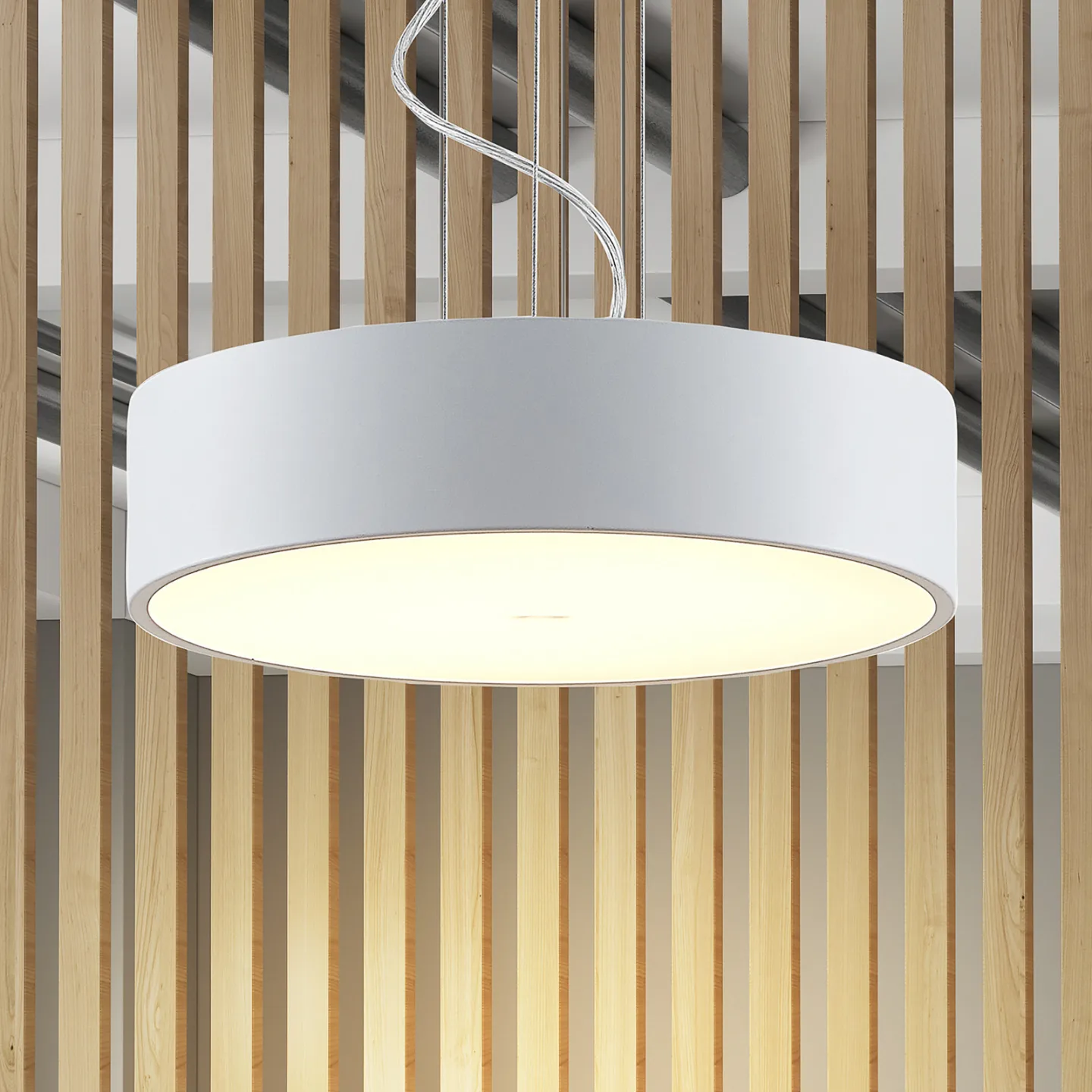 Noabelle LED Pendelleuchte Ø40 White - Arcchio - Küche - Modern - Metall - Einflammig