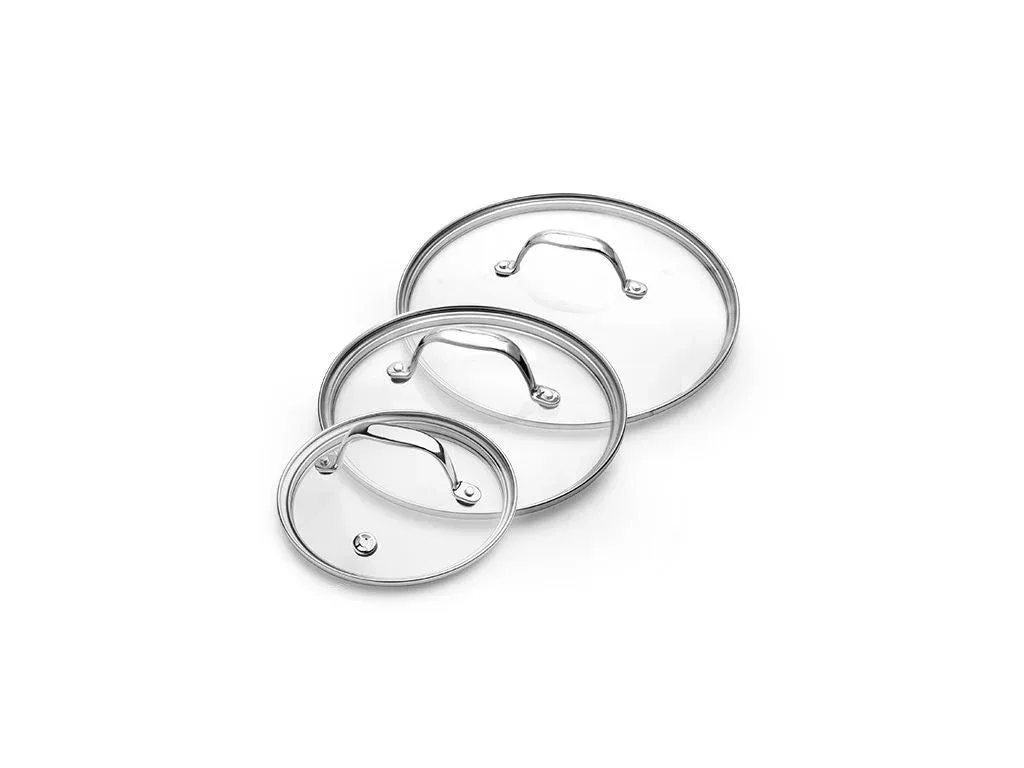 GLASDECKEL-SET 14/20/24 CM – 3-TEILIG