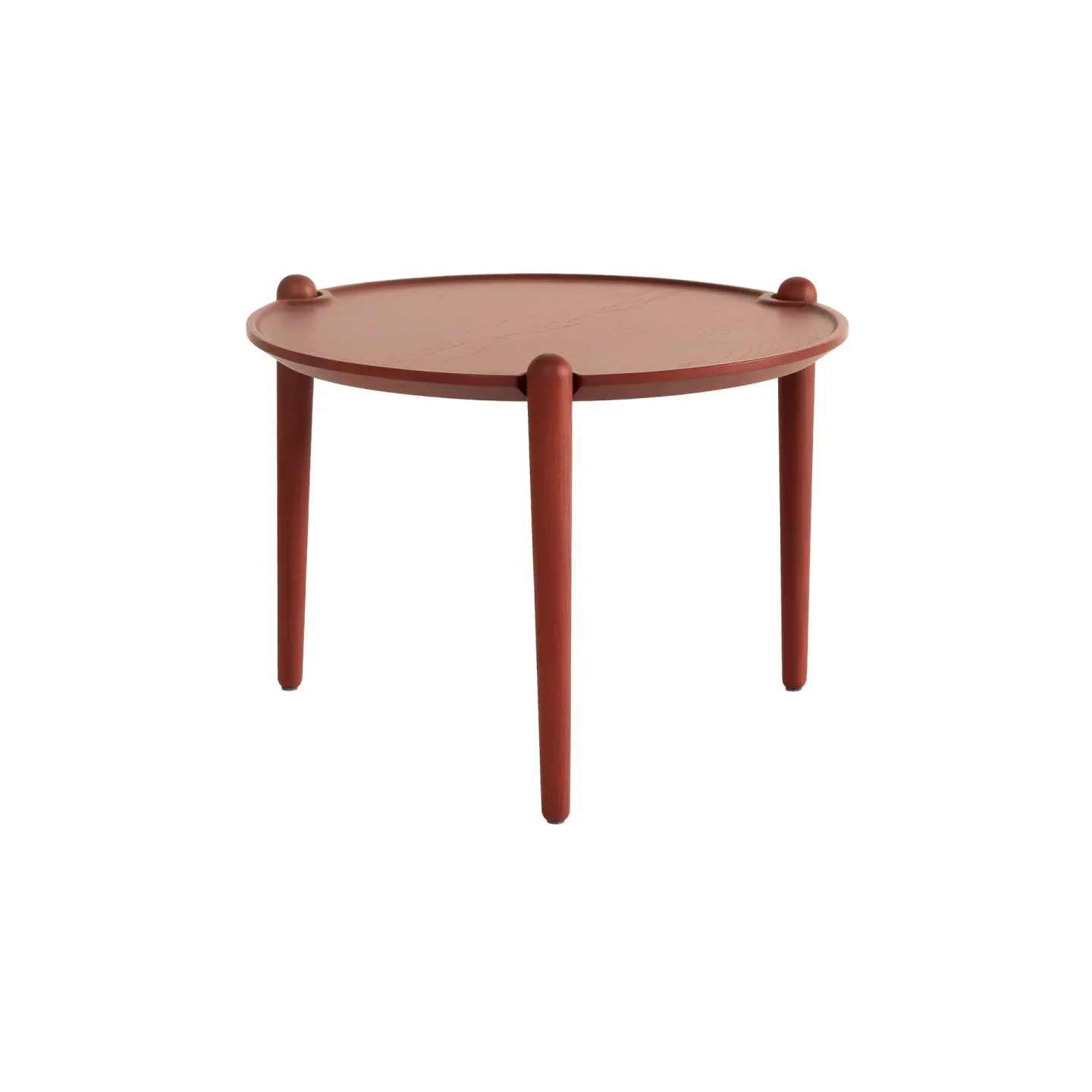 Design House Stockholm Aria Couchtisch Red, Ø50x37 cm