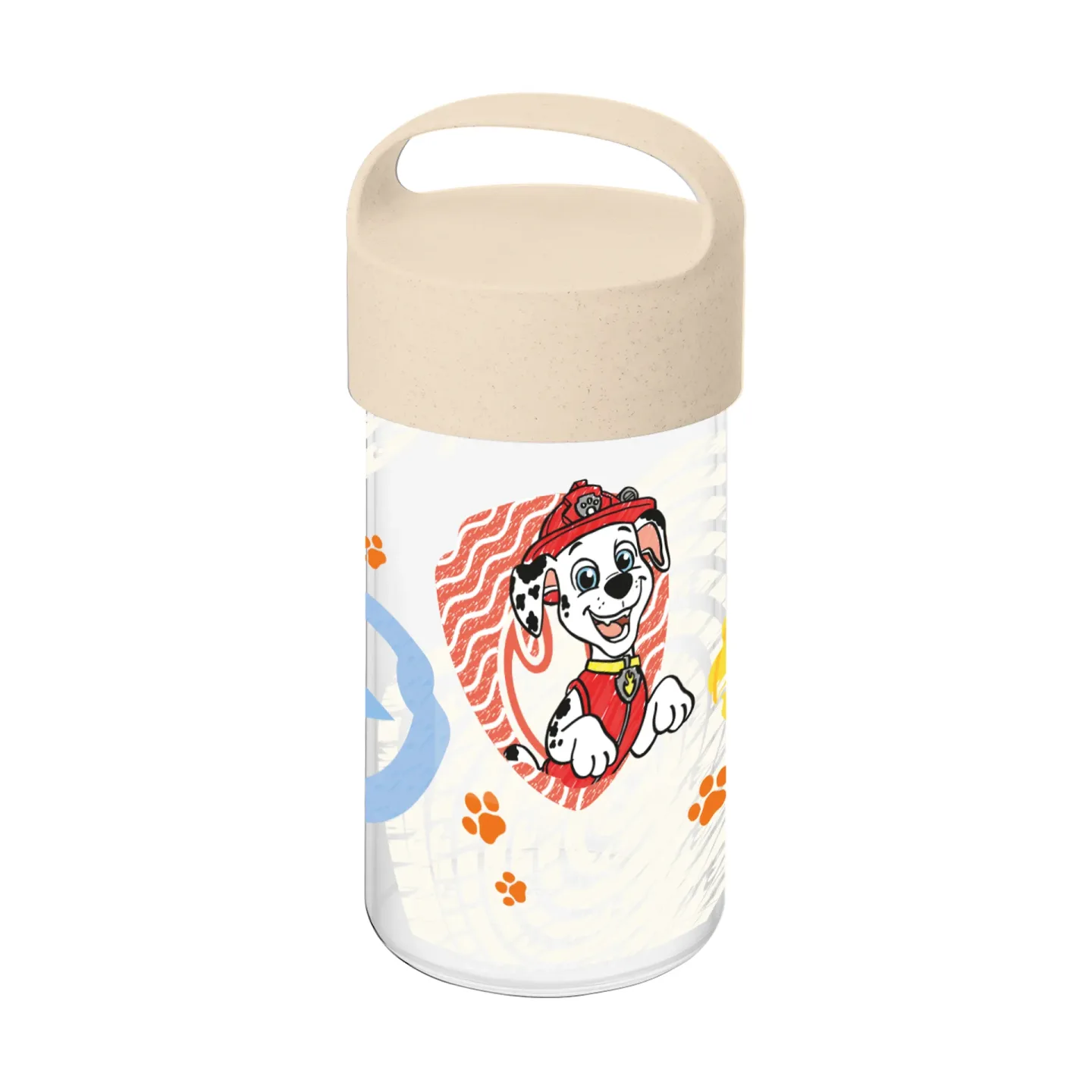 Koziol Buddy Snack Paw Patrol Trinkflasche 50 cl Beige