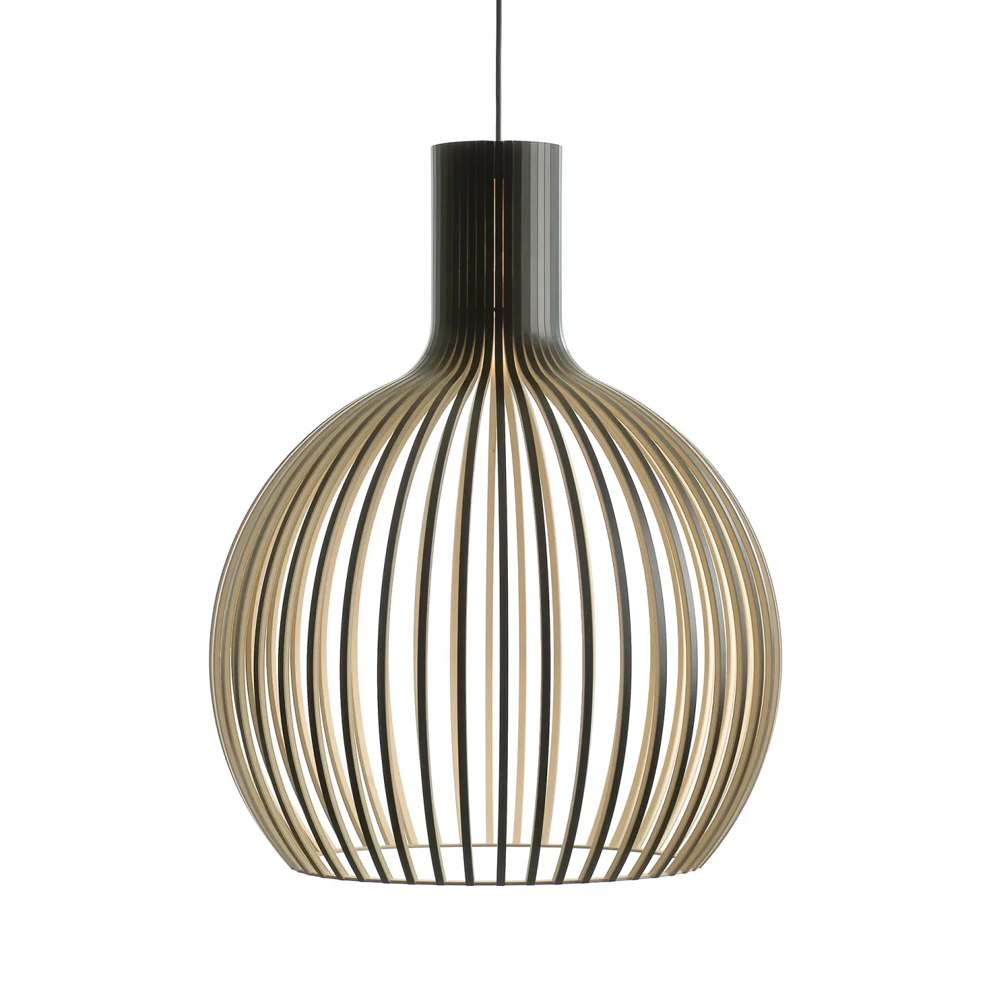 Secto Design Octo 4240, taklampa black laminated
