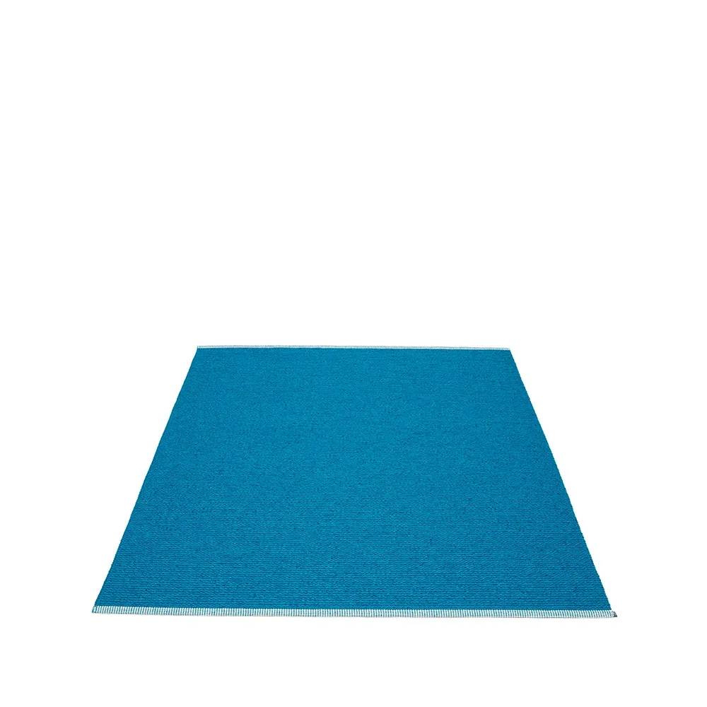 Pappelina Mono matta ocean blue/dove blue, 180x220 cm