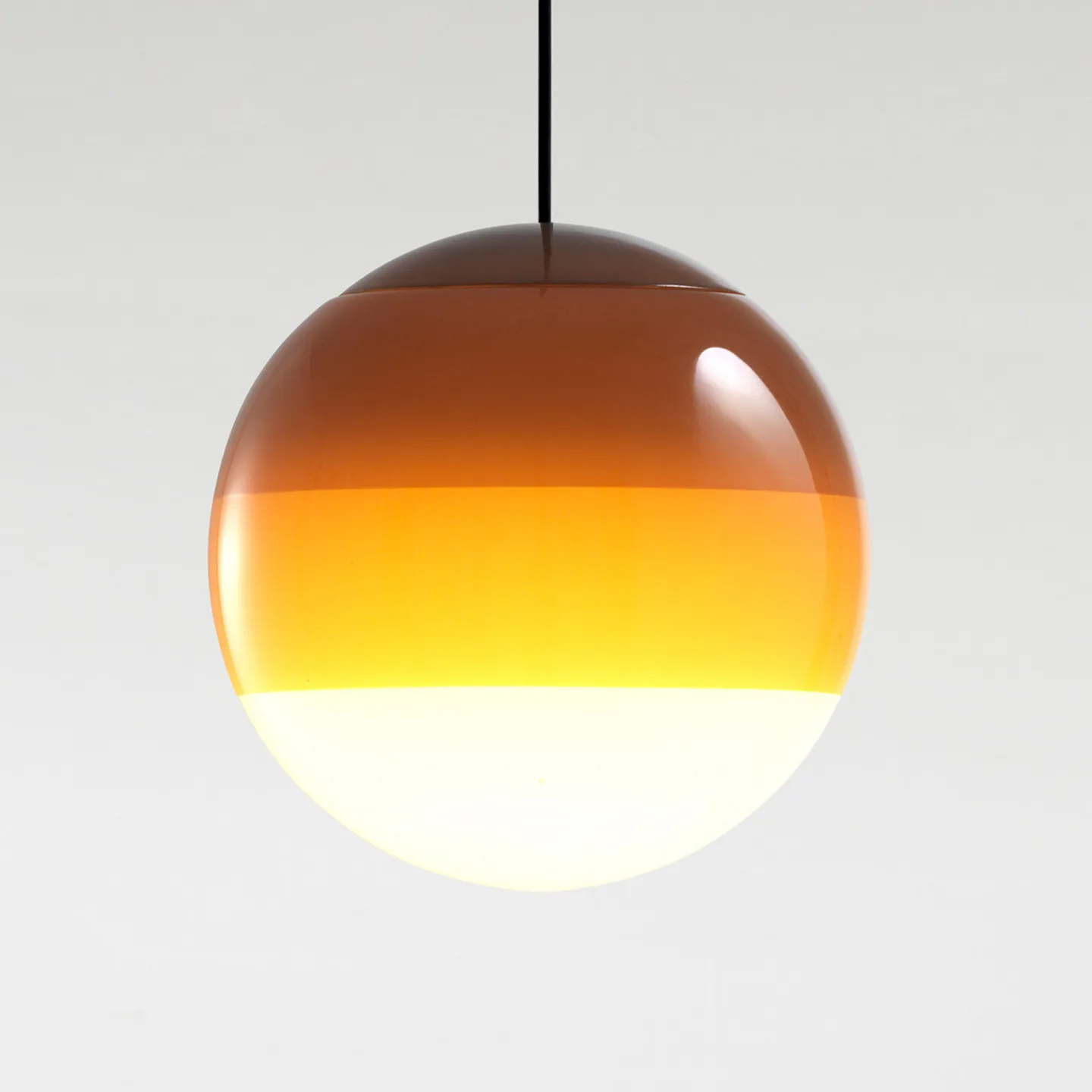 Dipping Light 20 Pendelleuchte Amber - Marset - Wohnzimmer - Design - Glas - Kugel