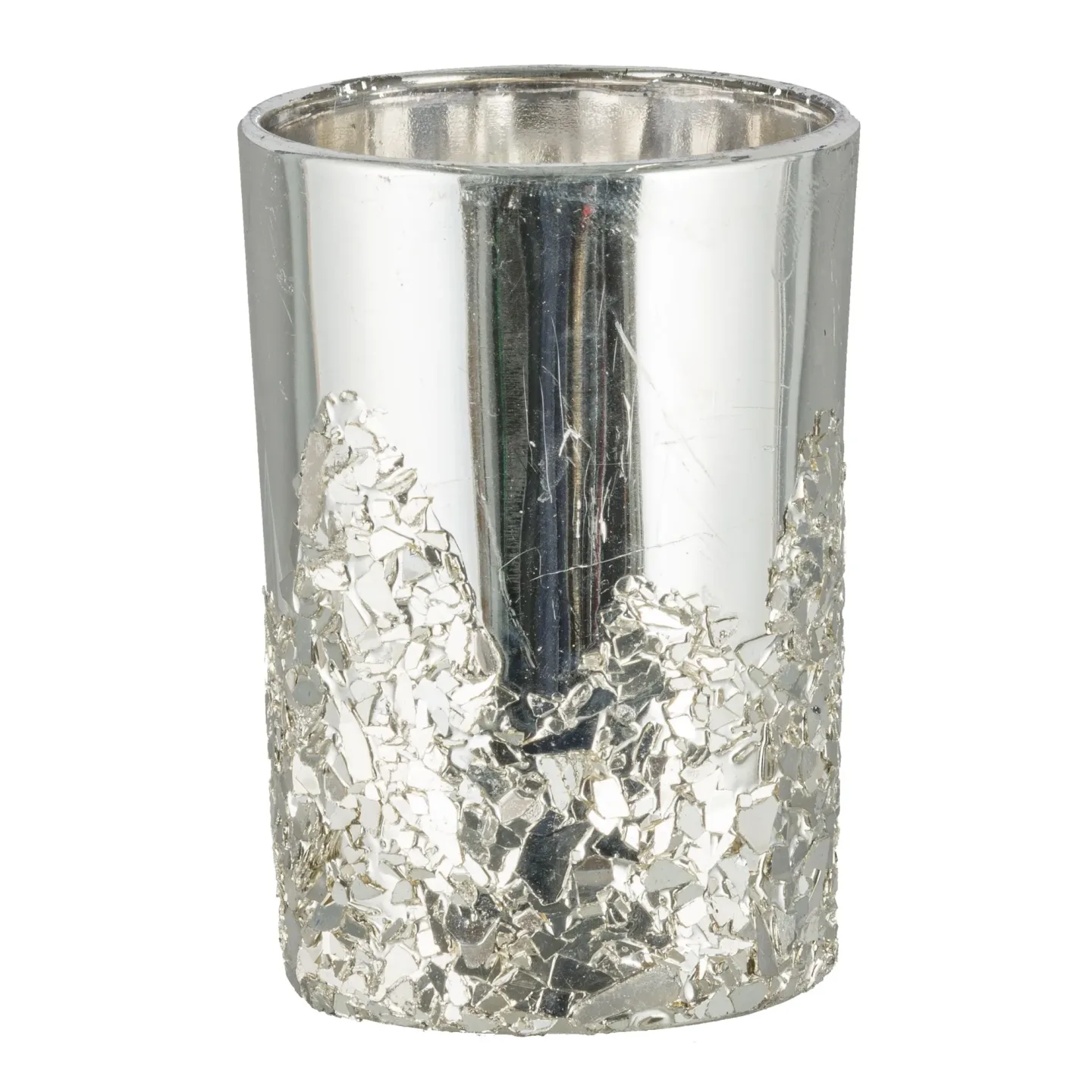 Gasper Windlicht Shine, Silber B: 8 cm | Schubiger Möbel
