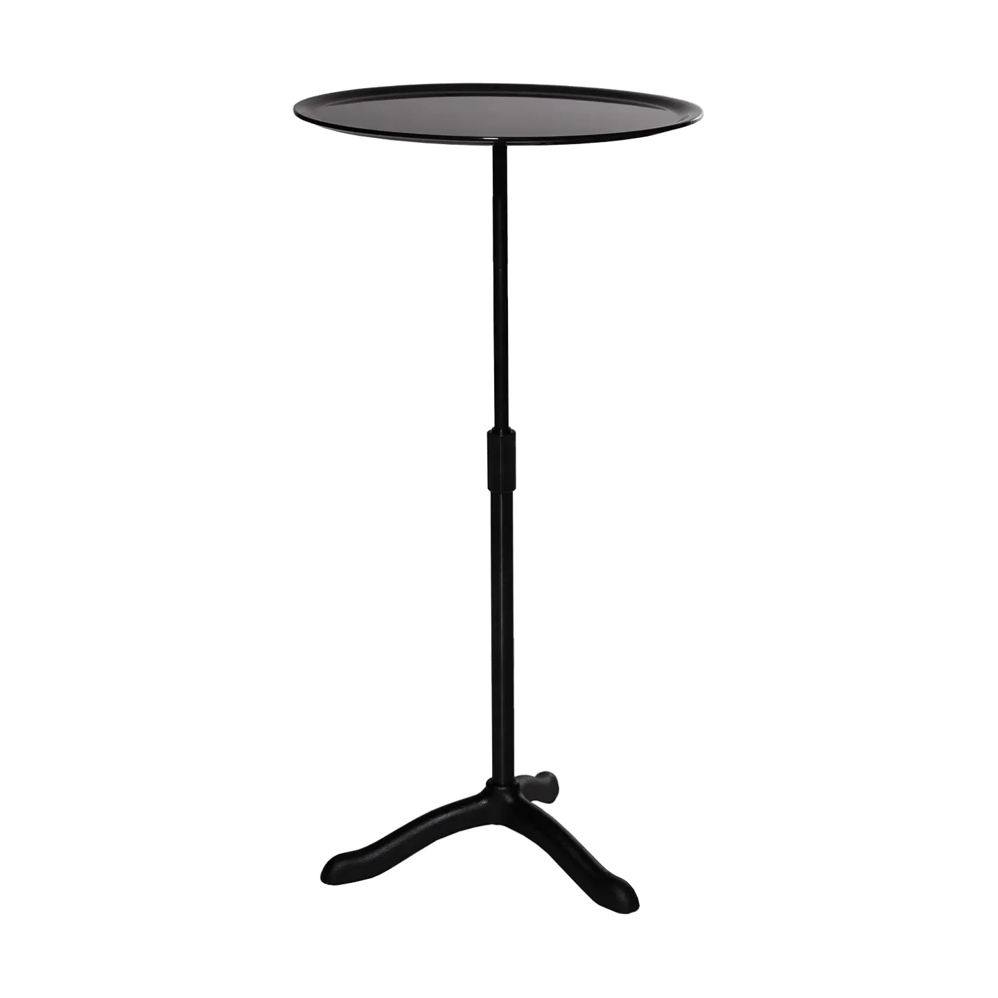 Källemo Cassis soffbord Ø37 cm Black anodized aluminum-black