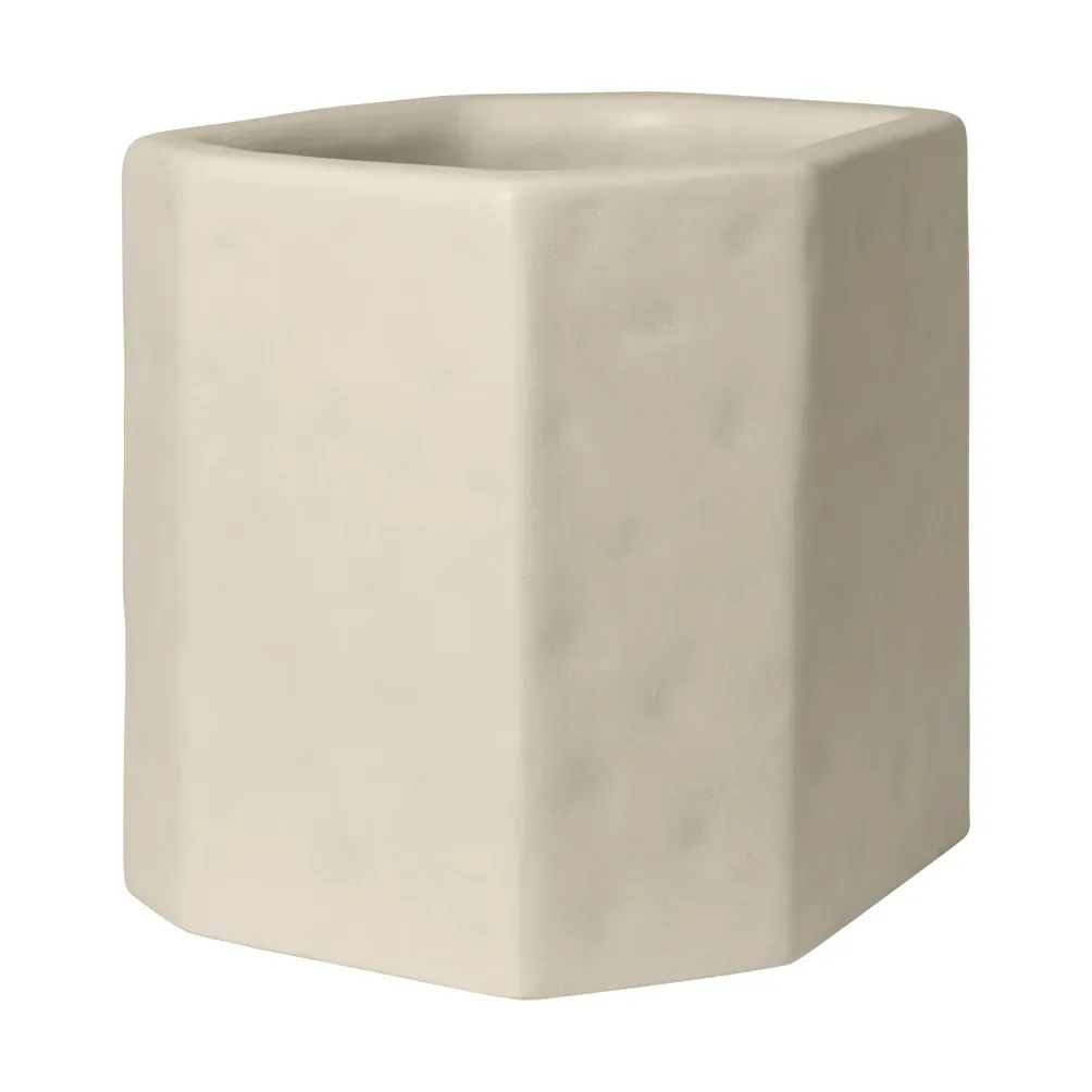 Ferm Living Staffa kruka Ivory, 35x33x36 cm