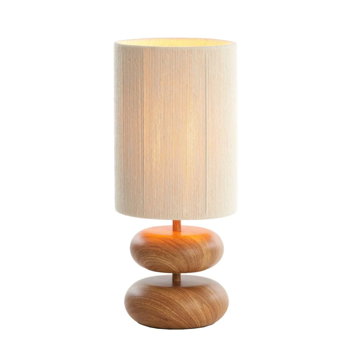 Light & Living - Danialo 50cm - Bordslampa - Trä