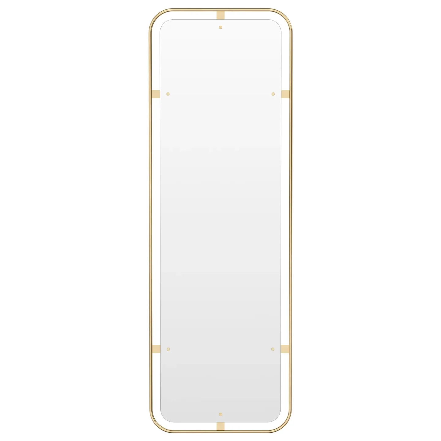 Audo Copenhagen Nimbus spegel rektangulär Polished brass
