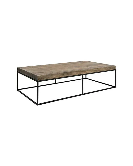 Carlisle sofabord silver back 140x80cm