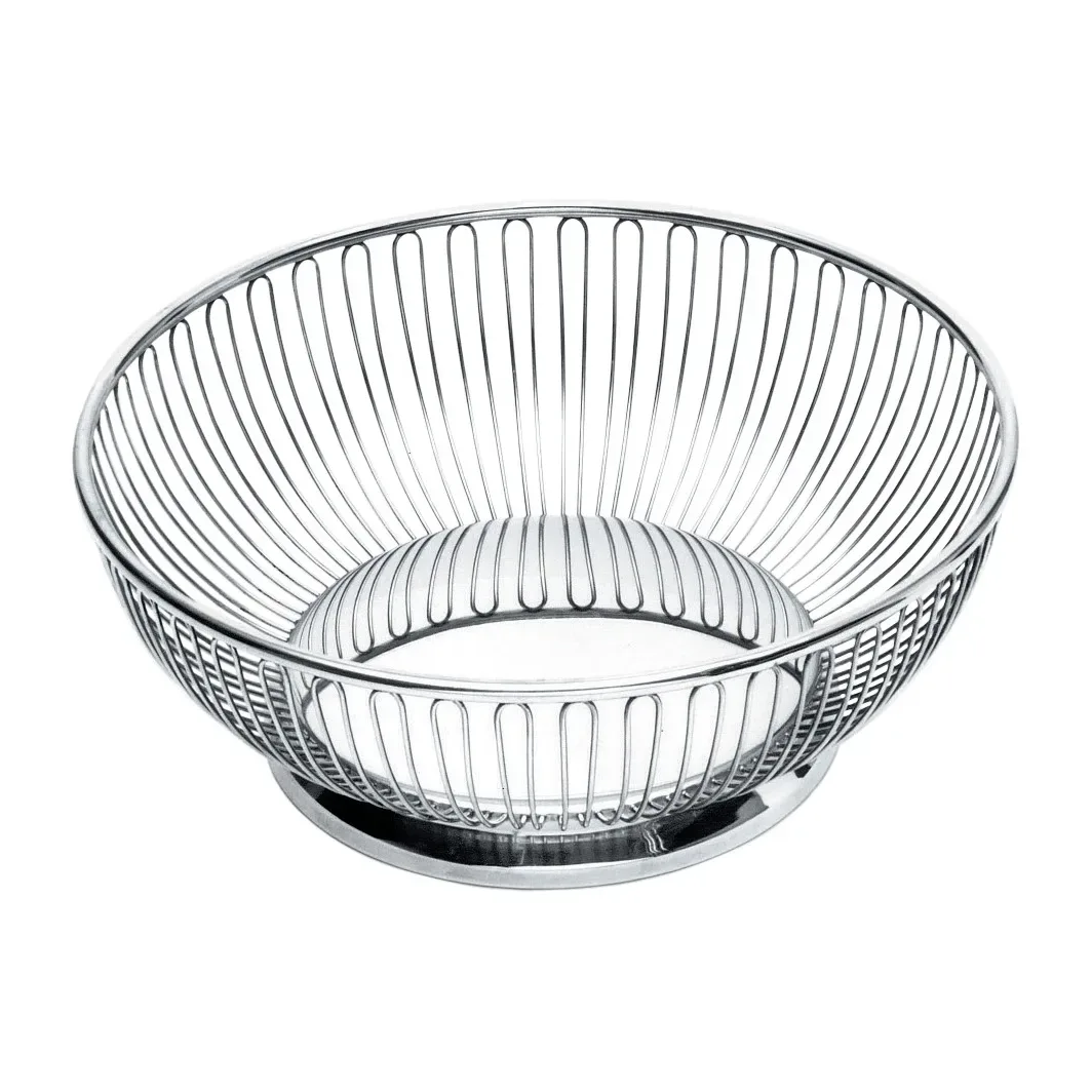 Alessi Alessi Gitterkorb Ø 24,5 cm Edelstahl