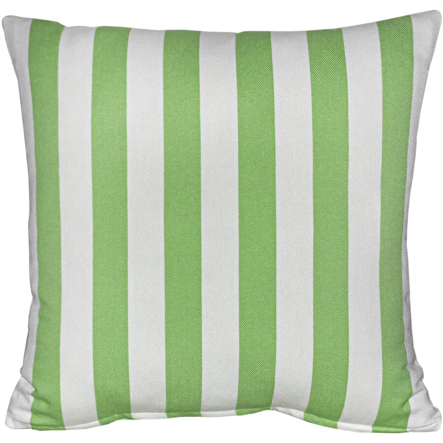 Zierkissen Tropical Feeling Grün/Weiss Baumwolle 45 cm 45 cm