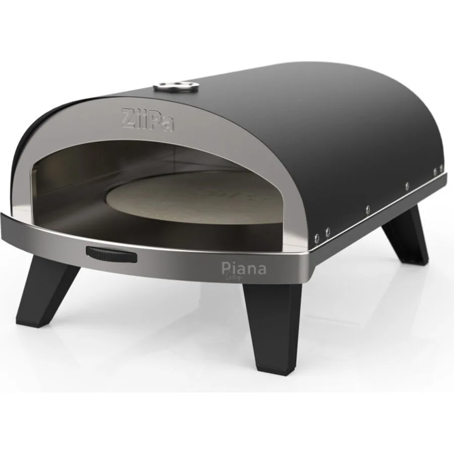 Pizzaofen ZiiPa dunkelgrau Edelstahl B 40 T 76 cm