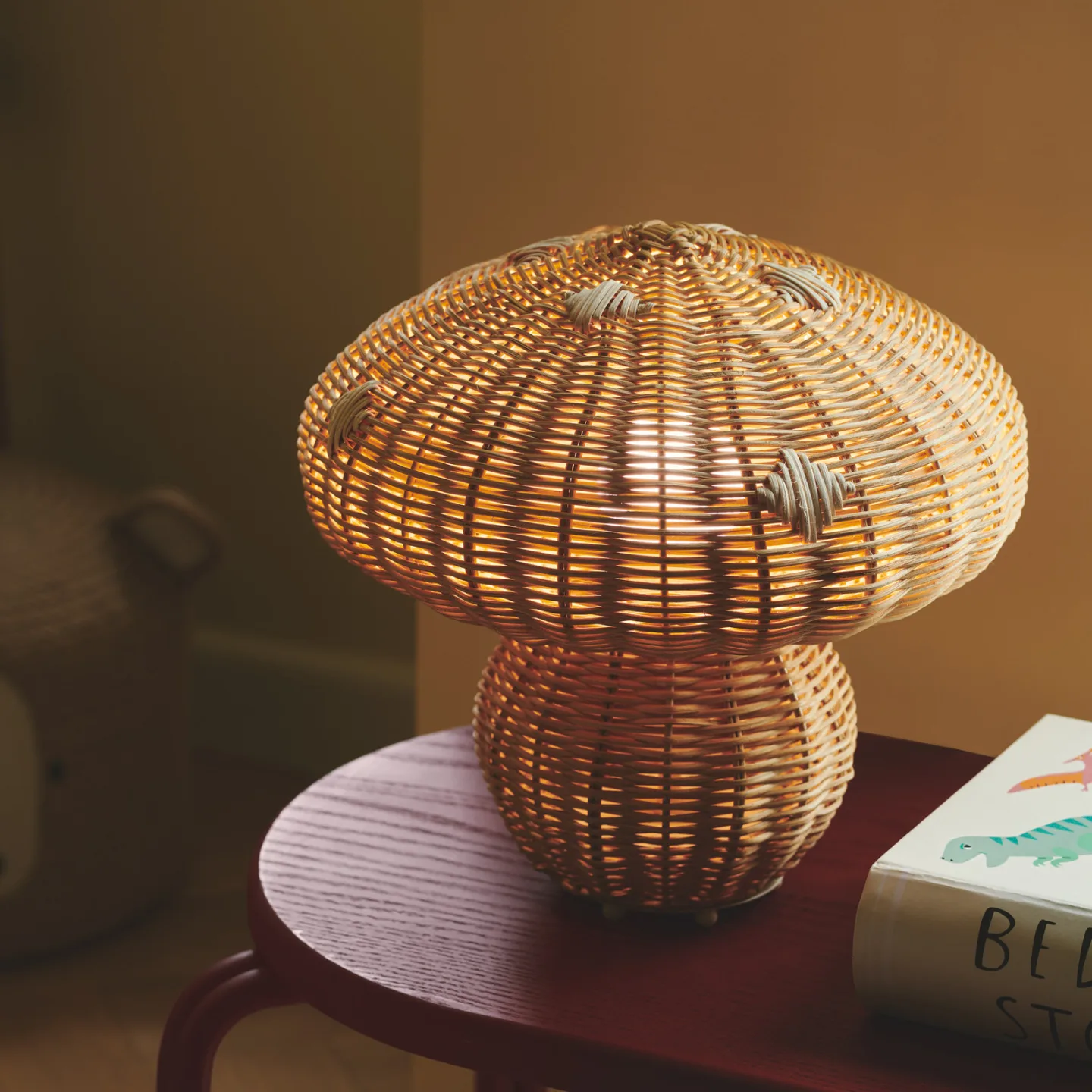 Allie Tischleuchte Nature - Nordlux - Schlafzimmer - Holz - Einflammig