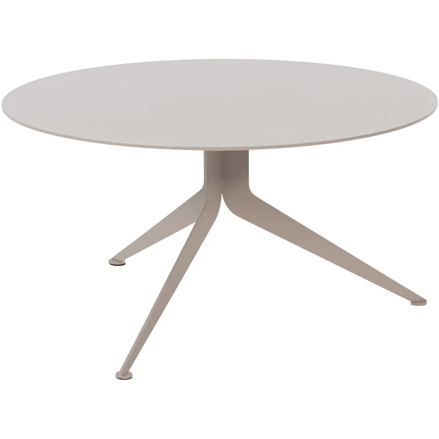 Spinder Design Salontisch Hesta taupe Stahl 78 cm