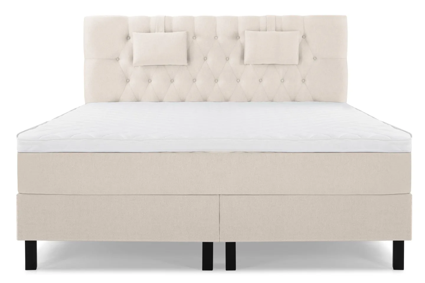 Lucky Sängpaket 180x200 Skum Diamant - Beige