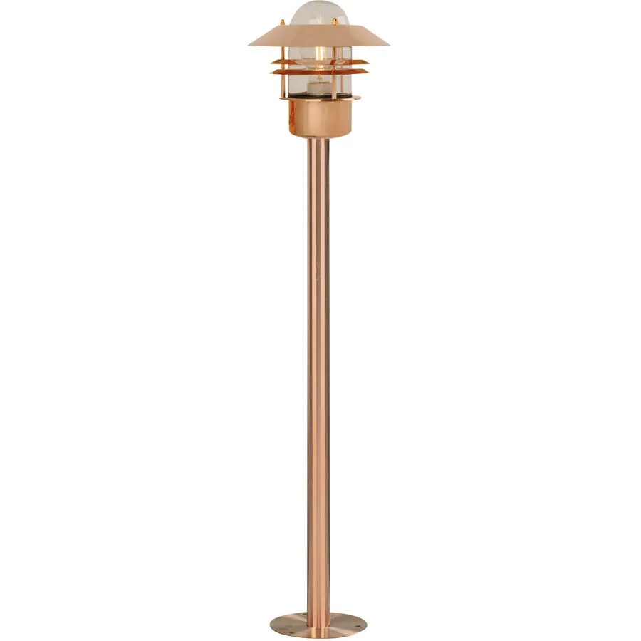 NORDLUX Stehlampe aussen Blokhus Kupfer Kupfer 22 cm 92 cm