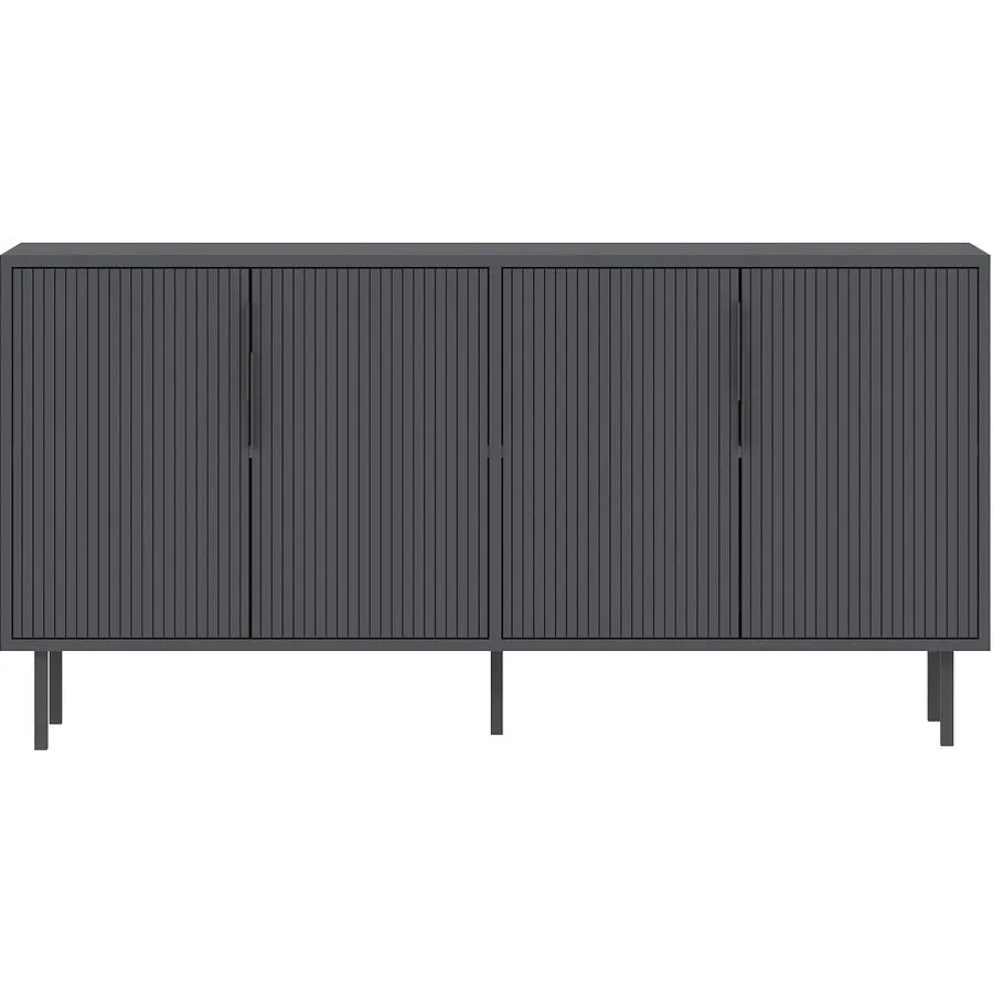 Sideboard Georis anthrazit Holzwerkstoff B 150 H 75 cm