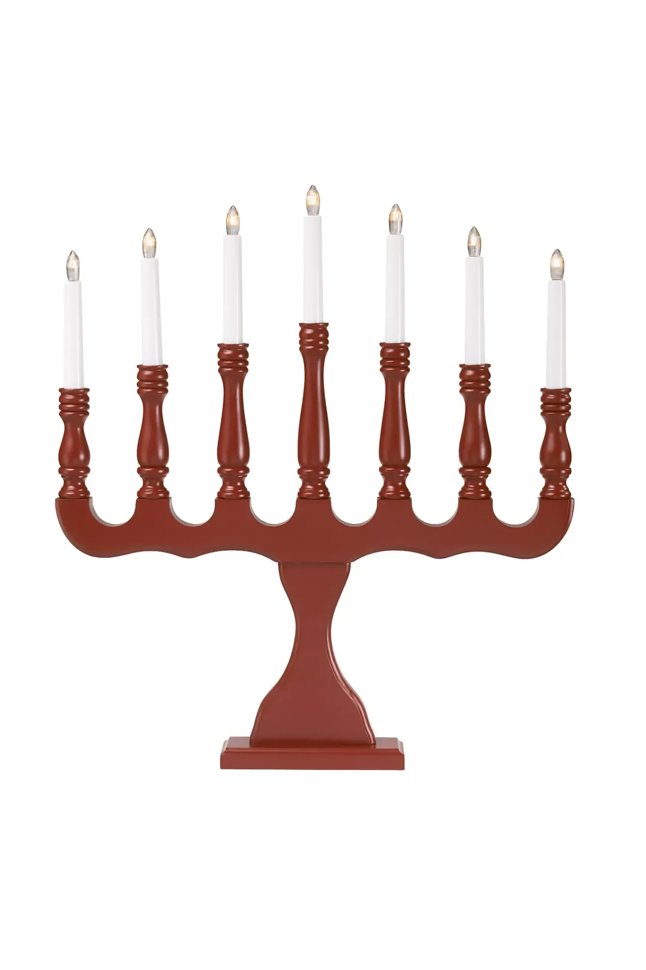 Svaneholm Adventskerzenhalter Rot 7 Lichter