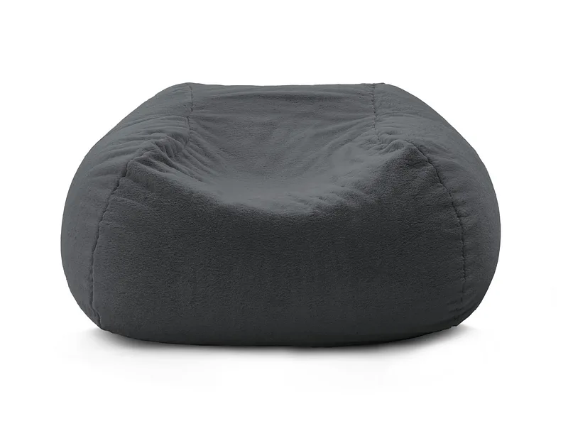 Hocker BOBOCHIC MERIBEL 70x120x60cm samt dunkelgrau
