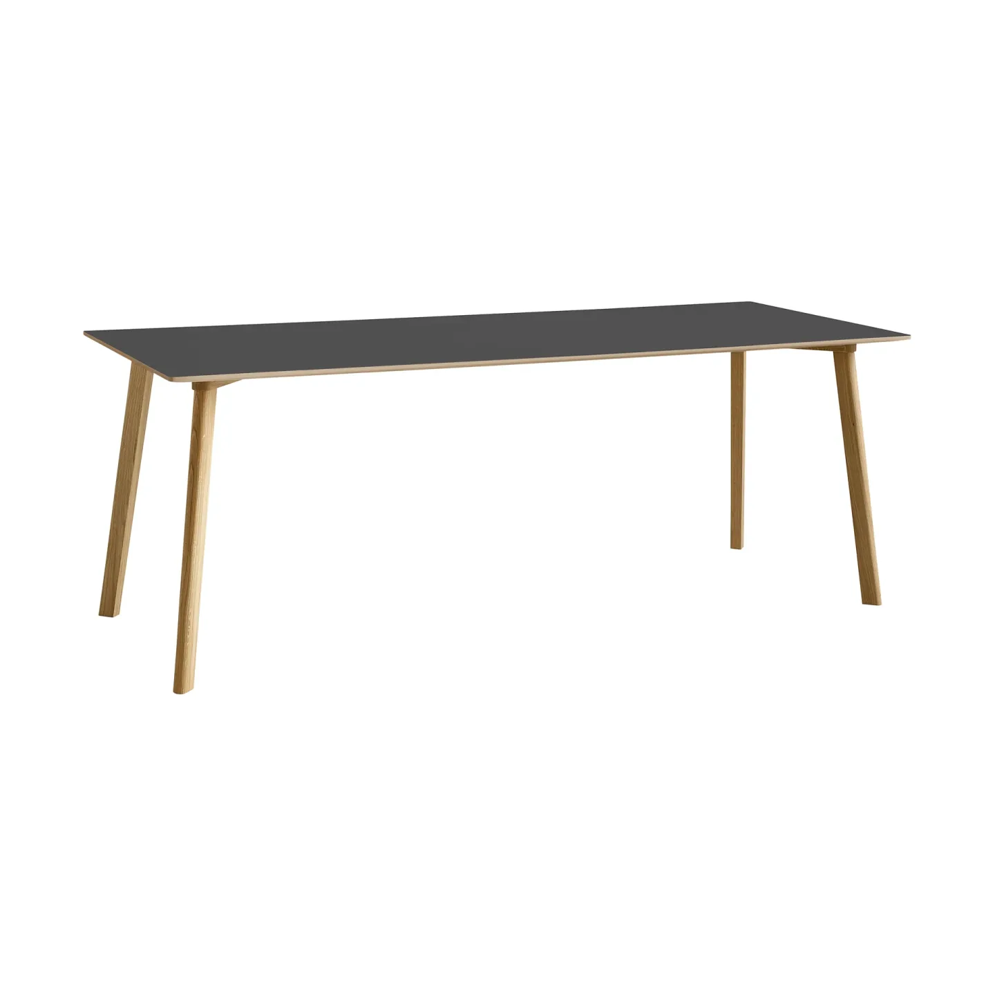 HAY CPH210 Deux 2.0 bord 75x200 cm Stone grey-lacquered oak