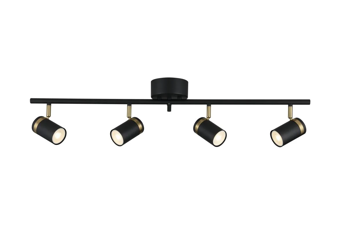 Nordic Lighting - Lynx 4 - Spotlight - Svart