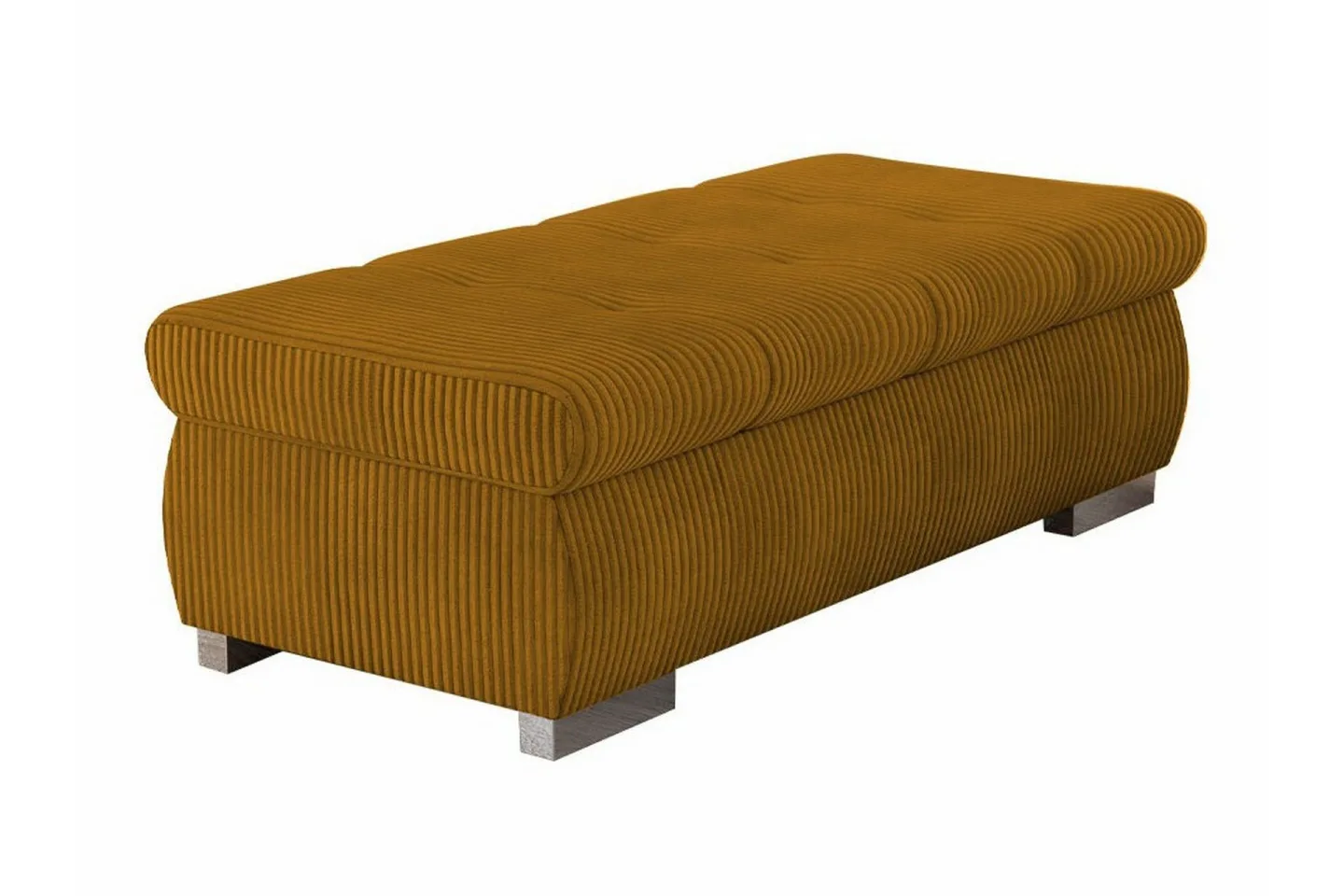 Cerys Fotpall 60 cm - Gul
