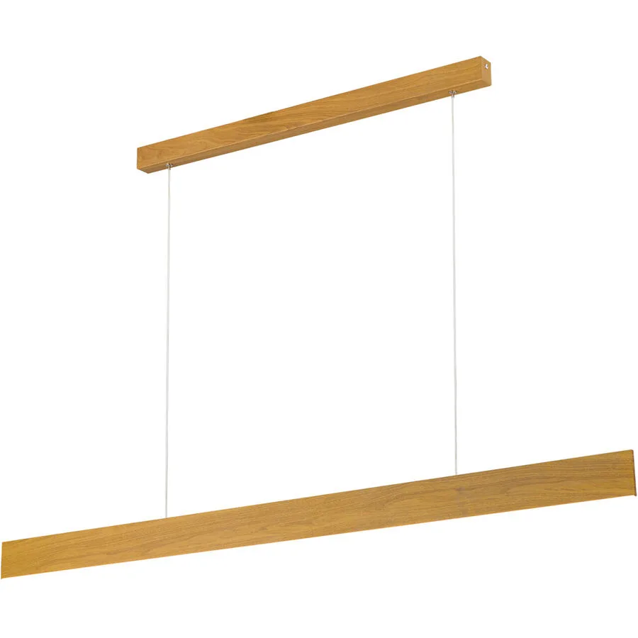 Pendellampe Gideon Aluminium 3.6 cm 8 cm - Farbe: Natur - Lichtfarbe: Warmweiss