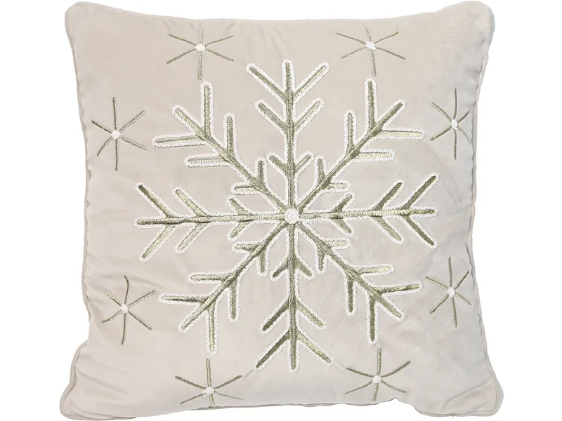 Kissen WINTER 45x45cm ekrü