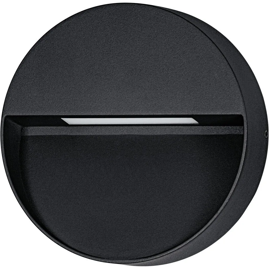 Eglo Wandlampe aussen Maruggio Schwarz Aluminium - LED - LED Energiesparlampen
