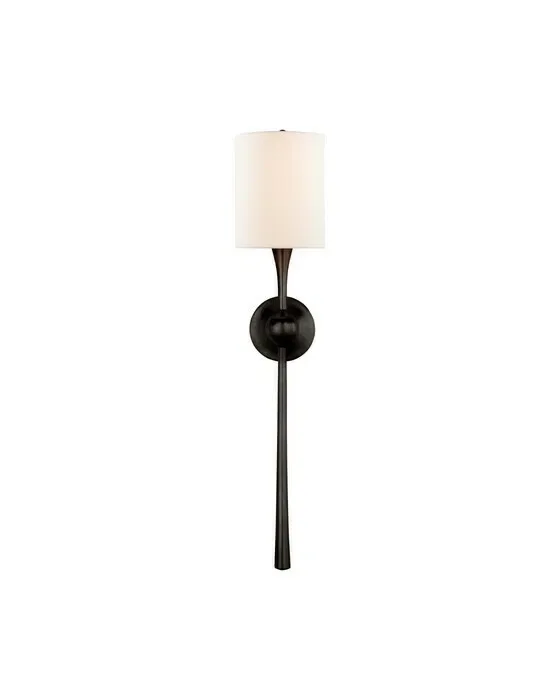 Dover Large Tail Sconce Black