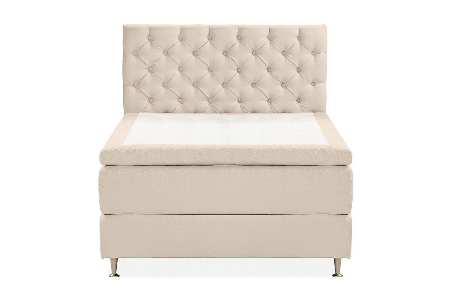 Oslo Lyx Sängpaket Kontinentalsäng 140x200 cm - Beige
