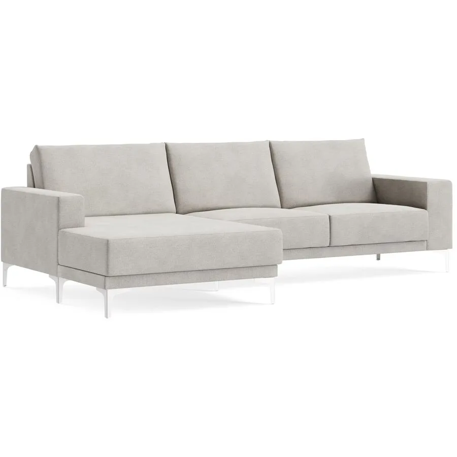 Ecksofa Bivio Links LODGE - 14 latte B 262 T 152 cm - Möbel Konfigurator: Traummöbel individuell zusammenstellen