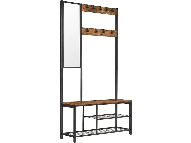 Garderobe SONGMICS HOLD 98x36x185cm braun