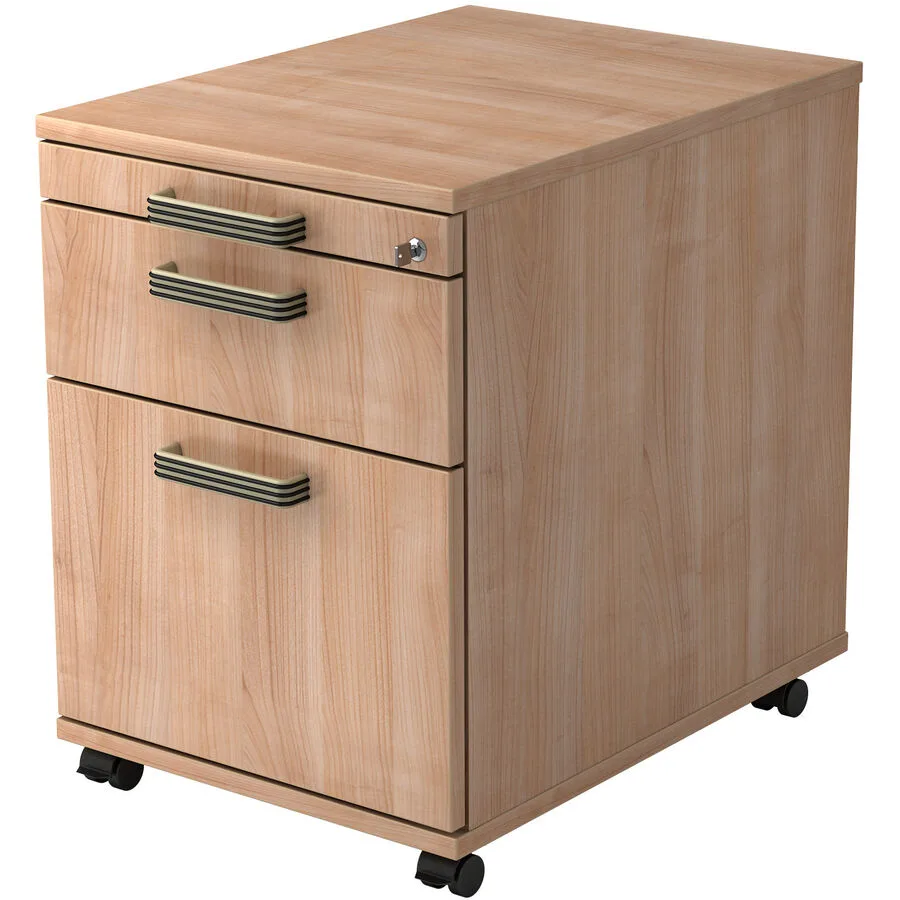 Rollcontainer Office Nussbaum Dekor Holzwerkstoff B 42.8 H 59 cm